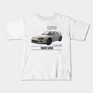 Supra Silver Metallic Kids T-Shirt